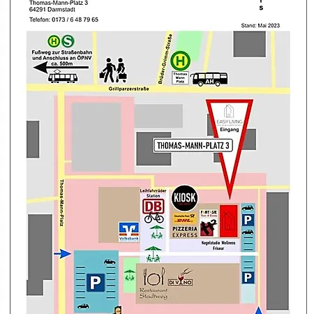 公寓式酒店 Easyliving 达姆施塔特